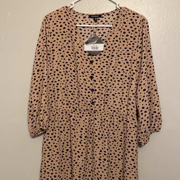 -New Mittoshop Ditsy Dot medium length dress - Picture 1 of 6